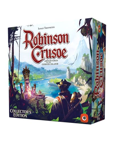 Joc de societate Robinson Crusoe: Adventures on the Cursed Island – Collector's Edition - Cooperare - 1