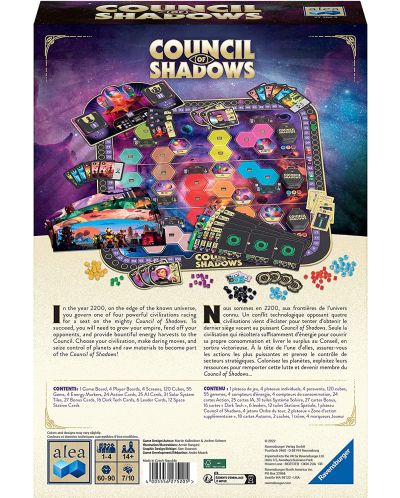 Joc de societate Council of Shadows - Strategie - 2
