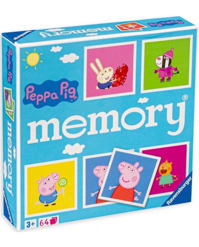 Joc de societate Ravensburger Peppa Pig memorie - pentru copii - 1
