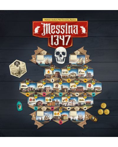 Joc de societate Messina 1347 - strategic - 8