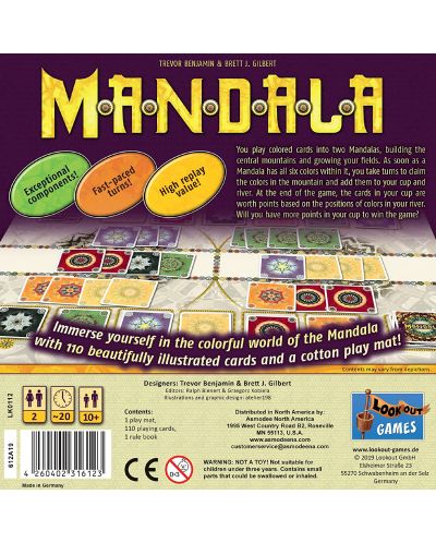 Joc de societate pentru doi Mandala - 2