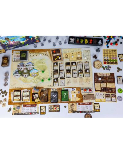 Joc de societate Robinson Crusoe: Adventures on the Cursed Island – Collector's Edition - Cooperare - 2