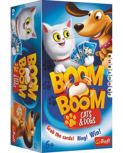 Joc de bord Boom Boom Boom Cats & Dogs - pentru copii - 1