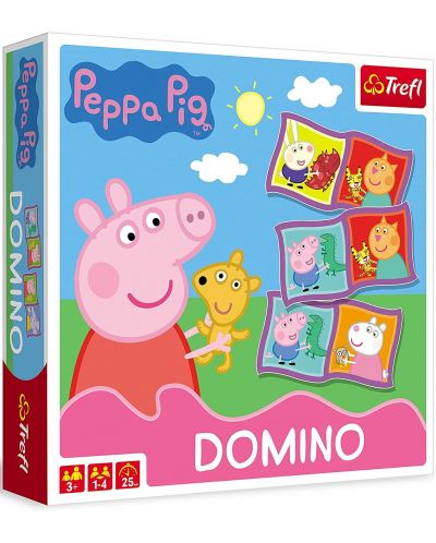Joc de masă Domino: Peppa Pig - pentru copii - 1