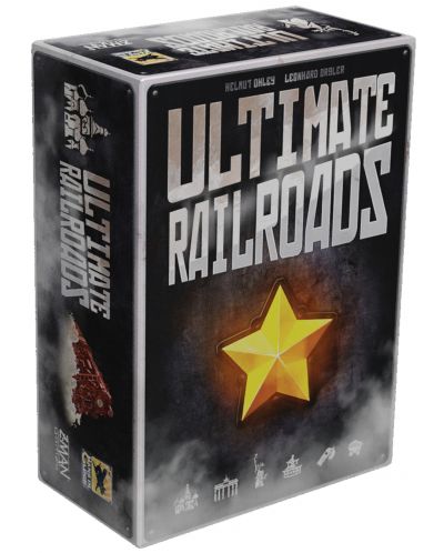 Joc de societate Ultimate Railroads - strategic - 1