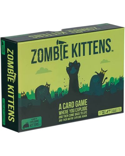 Joc de societate Zombie Kittens - Petrecere - 1