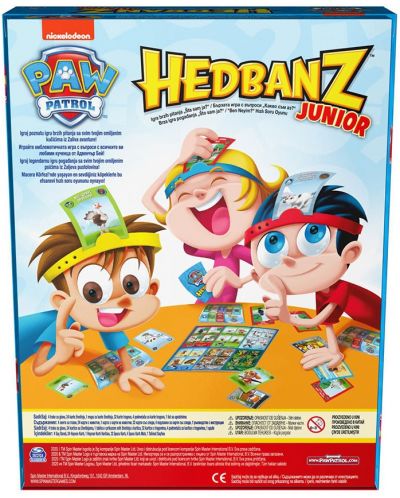 Joc de masă Spin Master Paw Patrol Paw Patrol Hedbanz Junior - pentru copii - 2
