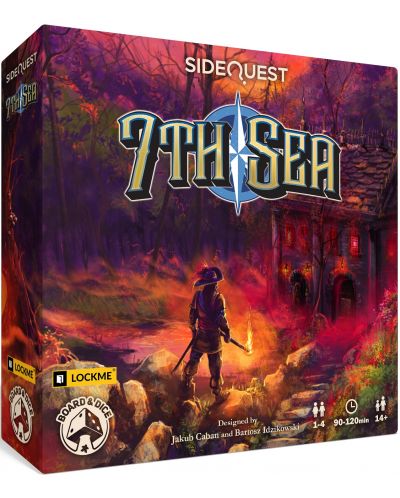 Joc de societate SideQuest: 7th Sea - Strategic - 1