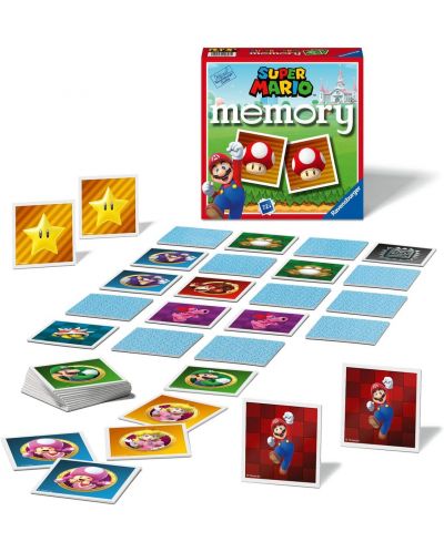 Ravensburger Super Mario joc de memorie de bord pentru copii - 2