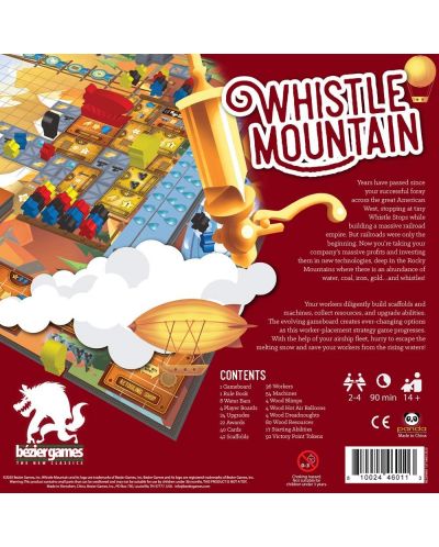 Joc de societate Whistle Mountain - strategic - 2