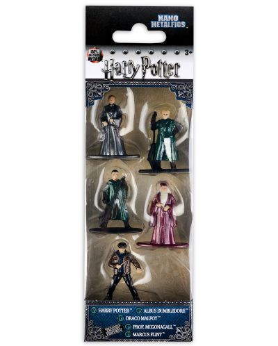 Set figurine Nano Metalfigs Harry Potter - 5 bucati - 1