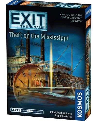 Joc de societate Exit: The Theft on the Mississippi - de familie - 1