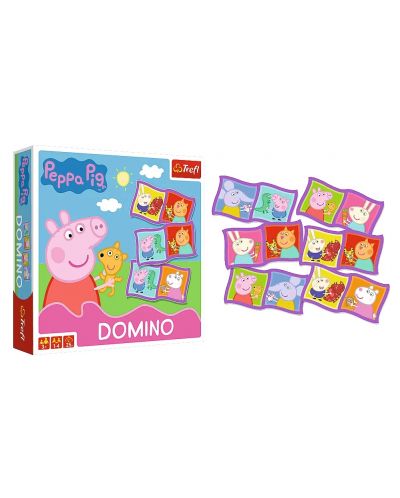 Joc de masă Domino: Peppa Pig - pentru copii - 2