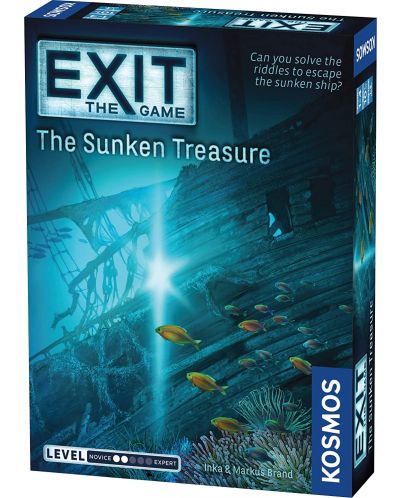 Joc de societate Exit: The Sunken Treasure - de familie - 1