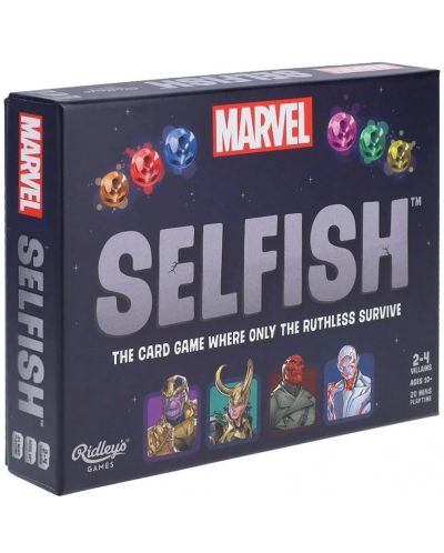 Joc de masă Selfish: Marvel Edition - Strategie - 1