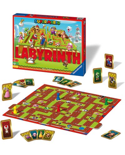 Joc de societate Ravensburger Super Mario Labyrinth - pentru copii - 2