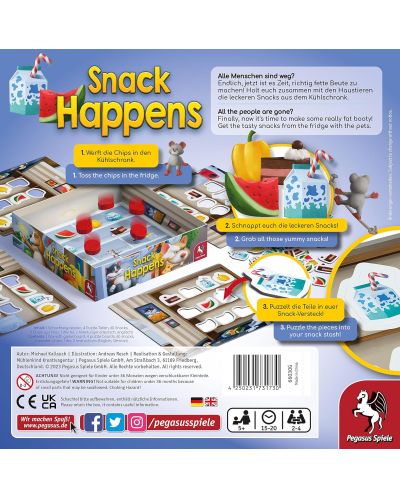 Joc de bord  Snack Happens - Pentru copii - 2