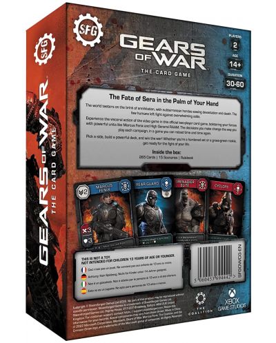 Joc de societate pentru doi Gears Of War: The Card Game - strategic - 7