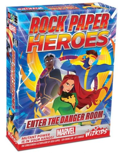 Joc de masă Marvel Rock Rock Paper Heroes: Intră în camera de pericol - Partidul  - 1