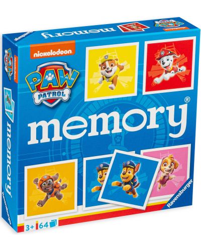 Joc de societate Ravensburger Paw Patrol memory - pentru copii  - 1