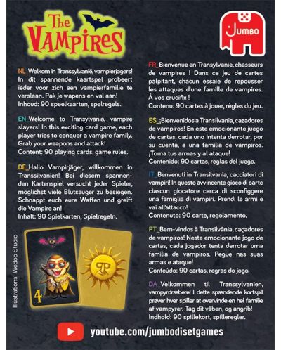 Joc de societate The Vampires - de familie - 2