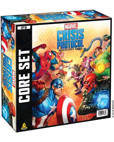 Joc de masă pentru două persoane Marvel: Crisis Protocol - strategic - 1