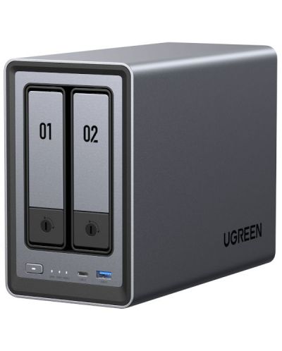 Dispozitiv NAS Ugreen - DXP2800, 8GB, gri | Ozone.ro