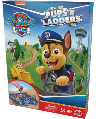Joc de bord Spin Master: Paw Patrol Pups'n Ladders - Familie - 1