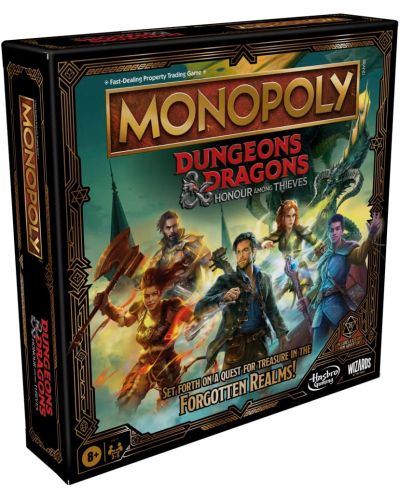 Monopoly Dungeons & Dragons: Honor Among Thieves (Versiunea în limba engleză) - 1