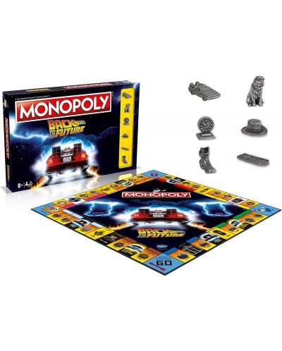 Monopoly: Înapoi în viitor - joc de societate de familie - 2