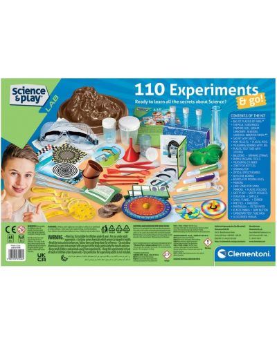 Clementoni Science & Play - Laborator de știință, 110 experimente - 4