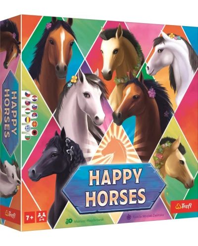 Joc de societate Happy Horses - Pentu copii - 1