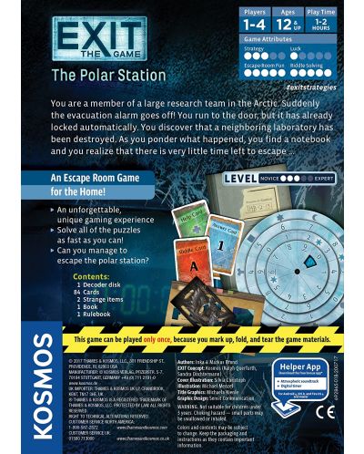 Joc de societate Exit: The Polar Station - de familie - 3