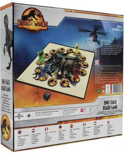 Joc de bord Jurassic World: Dino Chase Board Game - Pentru copii - 2