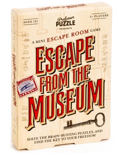 Joc de societate Professor Puzzle: Escape From The Museum - 1