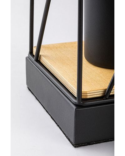 Lampa de masă Rabalux - Boire 74006, IP 20, E27, 1 x 40 W, negru - 4