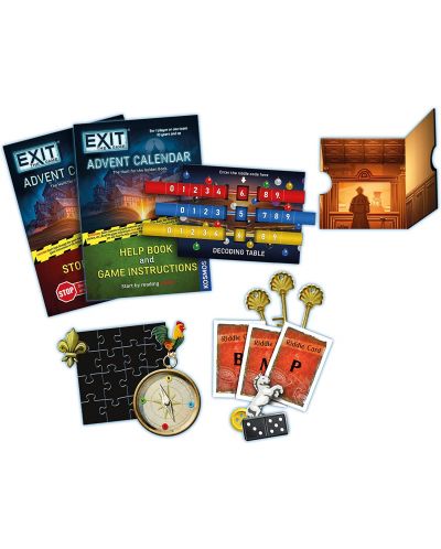 Joc de masă EXiT Advent Calendar: Vânătoarea cărții de aur - cooperativă - 5