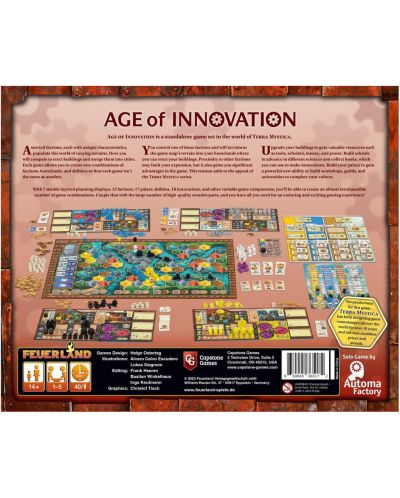 Joc de societate Age of Innovation - Strategic - 2