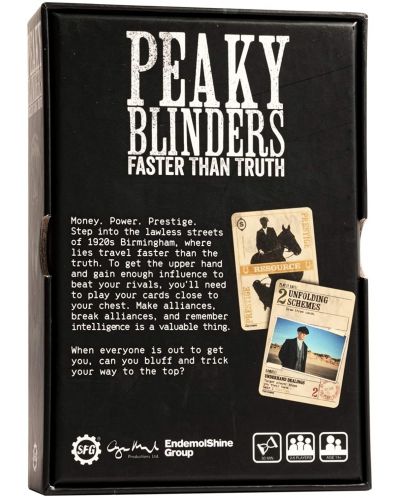 Joc de societate Peaky Blinders: Faster than Truth - de familie - 5