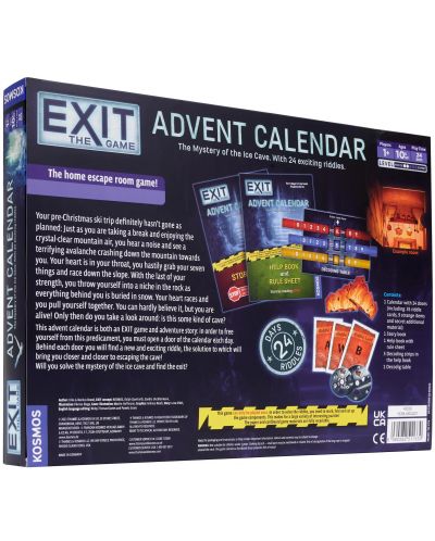 Joc de masă EXiT Advent Calendar: misterul peșterii de gheață - cooperativă - 3