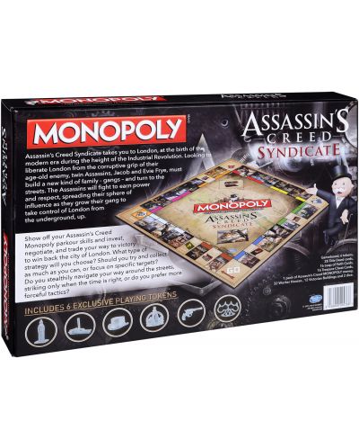 Joc de masa Hasbro Monopoly - Assassins's Creed Syndicate - 2