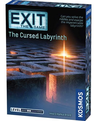 Joc de societate Exit: The Cursed Labyrinth - de familie	 - 1