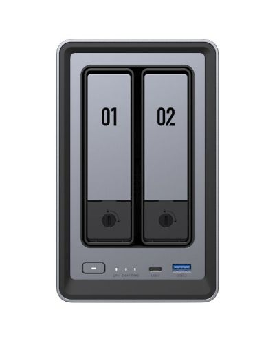 Dispozitiv NAS Ugreen - DXP2800, 8GB, gri | Ozone.ro