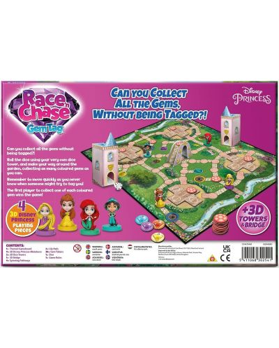 Joc de masă Disney Princess: Race 'n Chase - pentru copii - 2