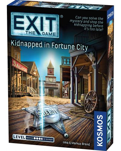 Joc de societate Exit: Kidnapped in Fortune City - de familie	 - 1