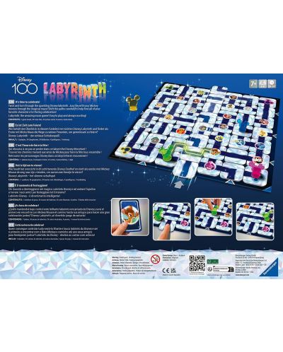Joc de masă Disney Labyrinth 100th Anniversary - pentru copii - 2