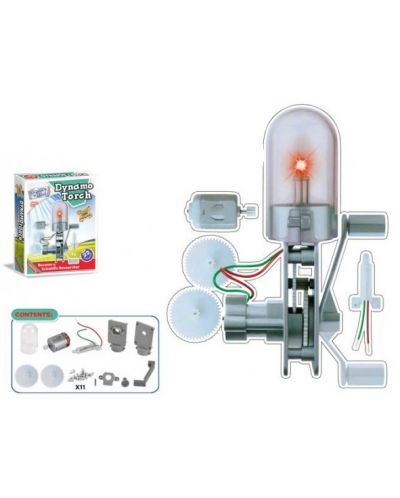 Set educațional Guga STEAM - Lanterna cu manivelă - 1