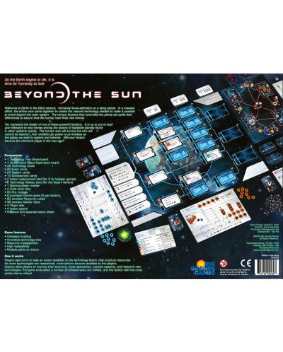 Joc de societate Beyond the Sun - de strategie - 2