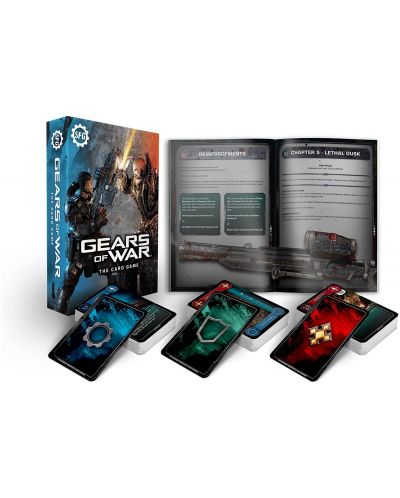 Joc de societate pentru doi Gears Of War: The Card Game - strategic - 2