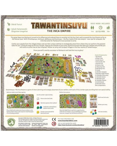 Joc de societate Tawantinsuyu: The Inca Empire - de strategie - 2